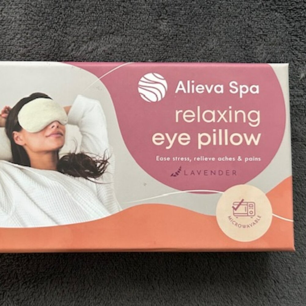 Lavender Relaxing Microwavable Eye Pillow